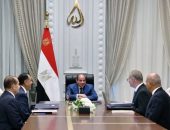 السيد الرئيس عبد الفتاح السيسي، يجتمع مع الدكتور مصطفى مدبولي رئيس مجلس الوزراء، والمهندس كريم بدوي وزير البترول والثروة المعدنية بمدينة العلمين.