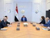 السيد الرئيس عبد الفتاح السيسي،يستقبل السيدة “كريستل هايدمان”، الرئيسة التنفيذية لمجموعة “أورنج” العالمية.