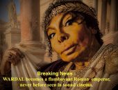 WARDAL becomes a flamboyant Roman  emperor, never before seen in sound cinema , while reappearing to Egyptian Art Cinema directed by  Sherif El Azma .  A new award from  “Courage for Freedom Film Award”